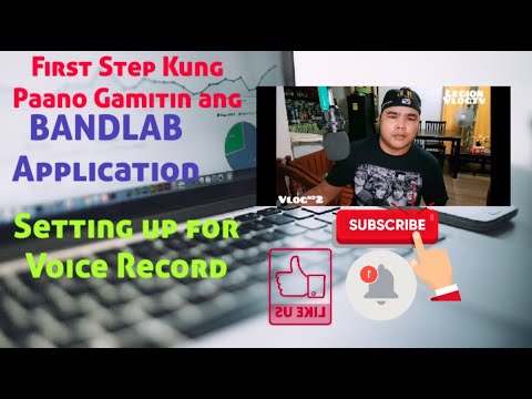 #First Step Kung Paano Gamitin Ang "BANDLAB" Application Setting Up For Voice Recording