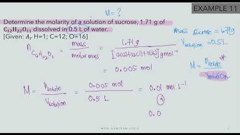 Matter | Mole Concept (Part C) | SDS Chemistry 1 SK015