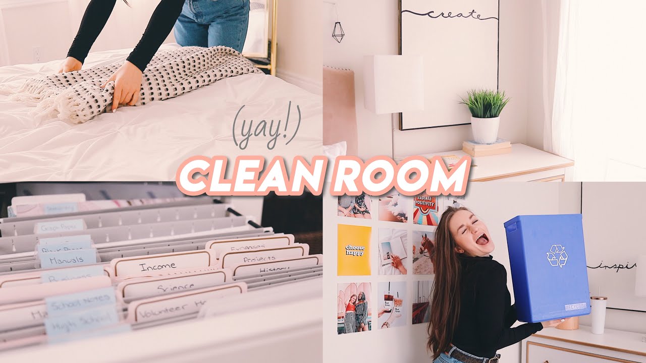 how to keep your room clean ALL THE TIME - YouTube