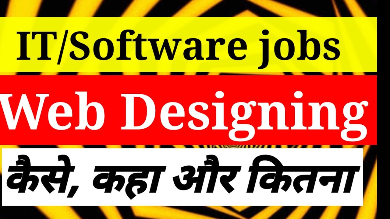 Web Designing Course For Beginners in Hindi, IT jobs in India ...