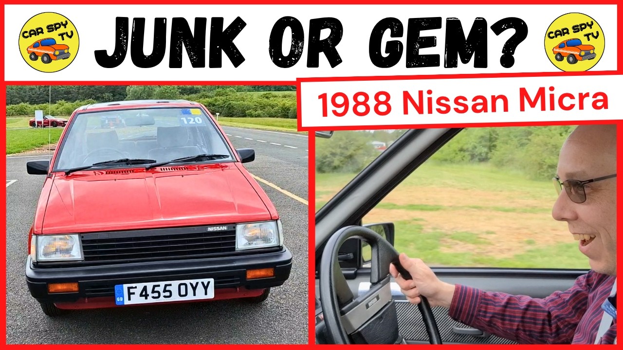 Driving a 1988 Nissan Micra K10 Petrol Auto in 2026 - Is It Junk?