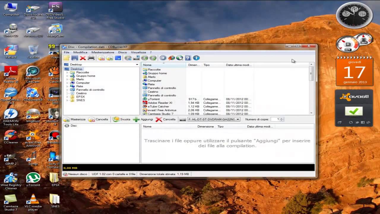Masterizzare CD & DVD
