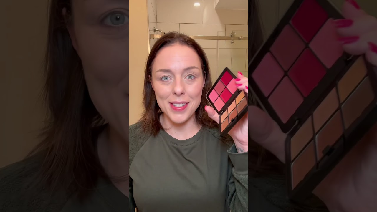 ALL THIS FOR $9! Amazon Cream bronzer/blush pallet!