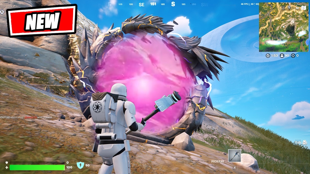 New Portal Live Event Location (Stage 1 & 2) in Fortnite Star Wars