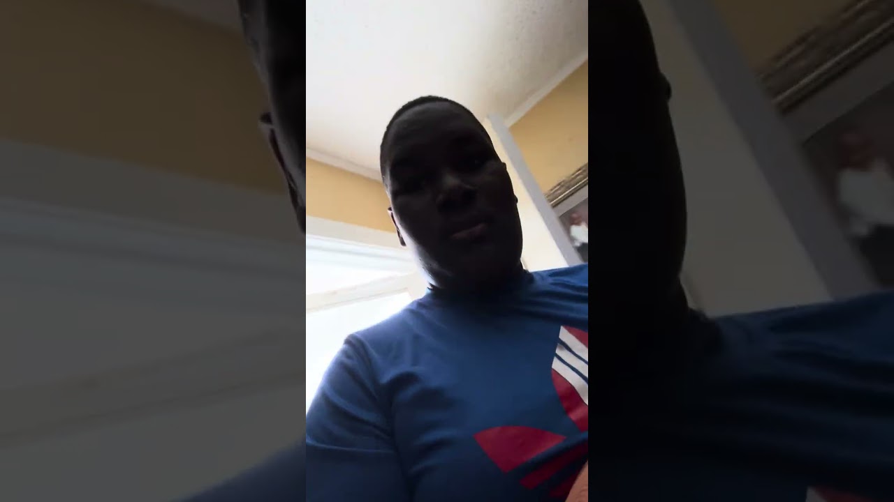 Playing Basketball outside in the driveway 