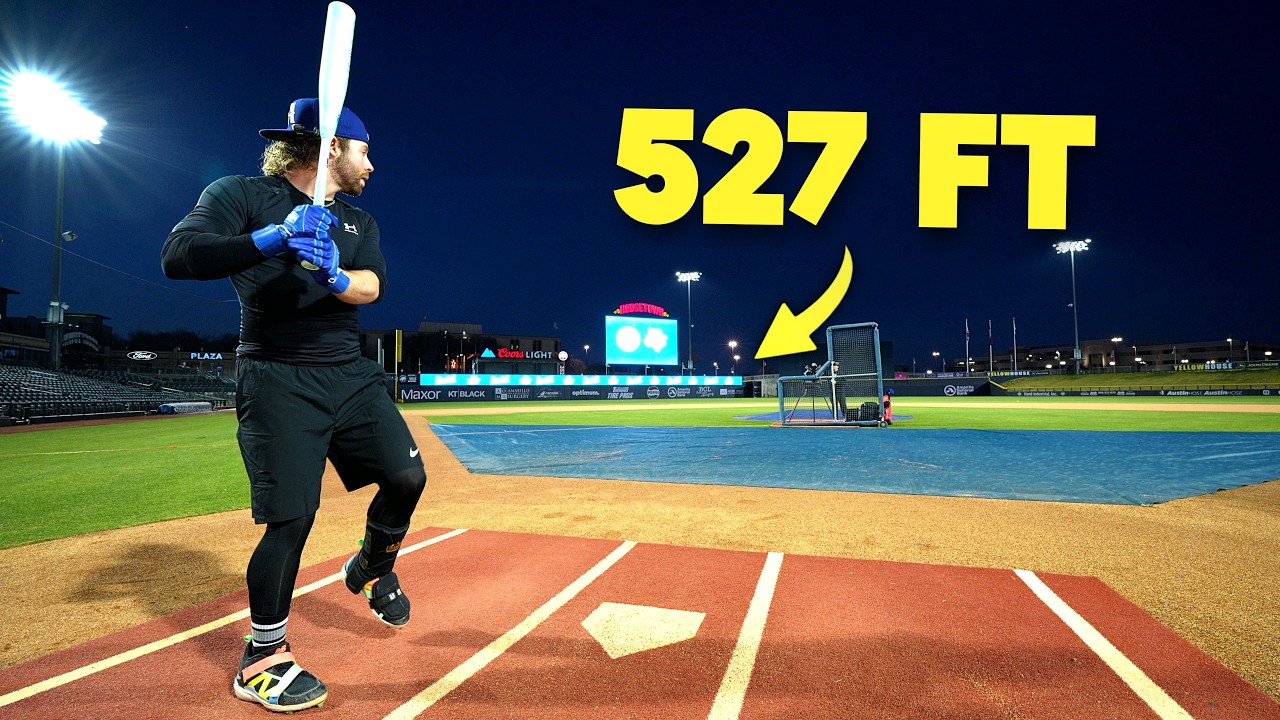 Trying to Break the Longest Home Run Ever Measured (527 FT)