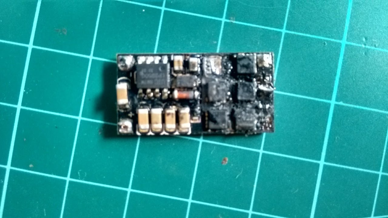 20 Amp FVT LittleBee up in flames