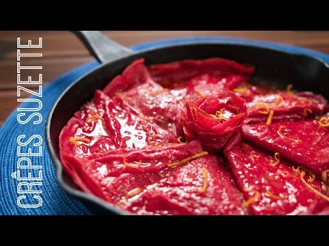 Pink Crêpes Suzette | Just Eat Life