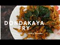 Dondakaya Fry | Tindoora Fry | Ivy gourd fry | Restaurant Style Dondakaya Fry