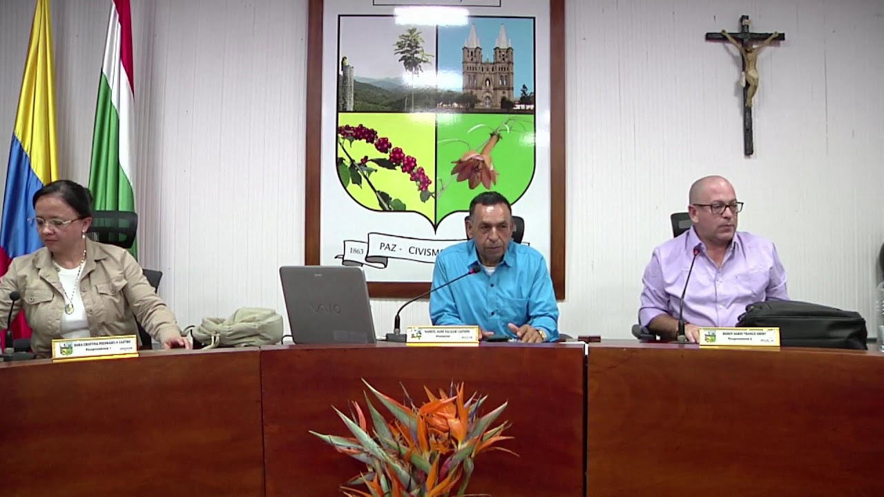 SEXTA SESIÓN DEL PRIMER PERIODO DEL CONCEJO MUNICIPAL DE JARDÍN AÑO 2026