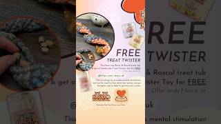 Purchase Any Racer Rascal Treat Tub Get A Handmade Treat Twister Toy For Free