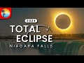 Total solar eclipse niagara falls canada monday april 8 2024 pre stream