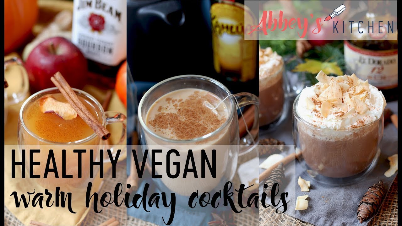 Healthy Cozy Warm Holiday Cocktails | Vegan & Gluten Free