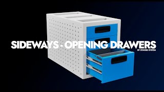 Syncro System van racking: 2025 sideways-opening drawers