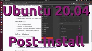 Ubuntu Post Install | App install & Configuring screenshot 5