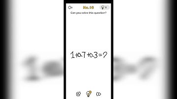 How to pass Brain out level 16?Can you solve this question?