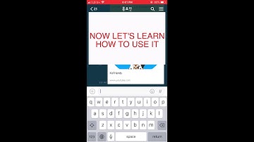 [Eng CC] How to use HANGUL(Korean alphabet) keyboard on your phone.
