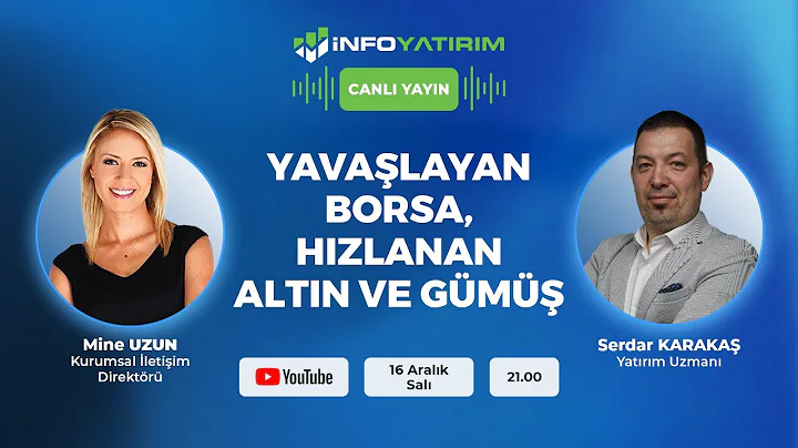 #CANLI Yavaşlayan Borsa, Hızlanan Altın ve Gümüş | Serdar Karakaş Yorumluyor | İnfo Yatırım