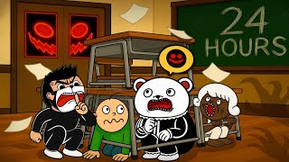 แอบในโรงเรียน 24 ชั่วโมง 🏫 Roblox screenshot 3