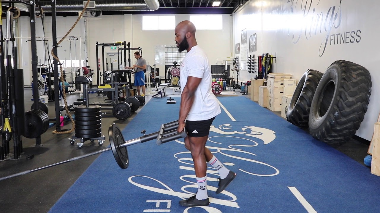 Exercise video Landmine singleleg RDL with viking attachment YouTube