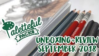PALETTEFUL PACKS Unboxing + Review ~ September 2018