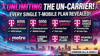 Every Single T-Mobile Plan...They Cleared The Board!