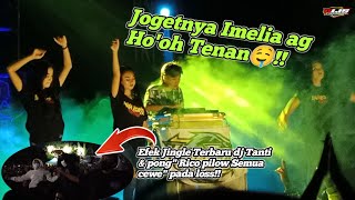 dj tanti putar jingle terbaru nya di sini!! penonton full mobal, ciwi