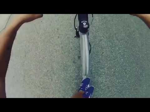  Kickbike. Downhill.