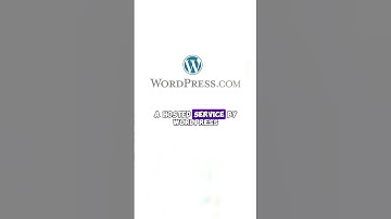 Difference between WordPress.org and WordPress.com