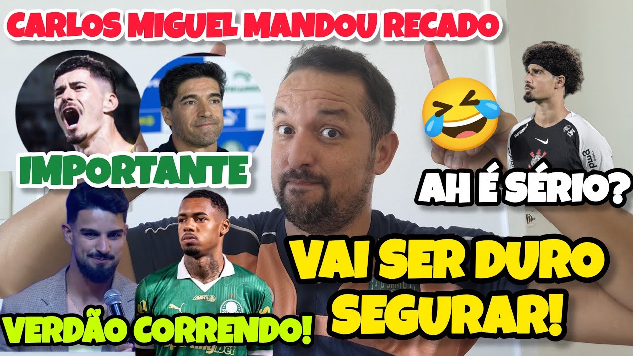 🚨❗DECISÃO SOBRE ATACANTE! VÃO VENDER QUEM? PLANOS DO VERDÃO. QUEREM MEIA E SOBRE ABEL E RIVAL 🤣