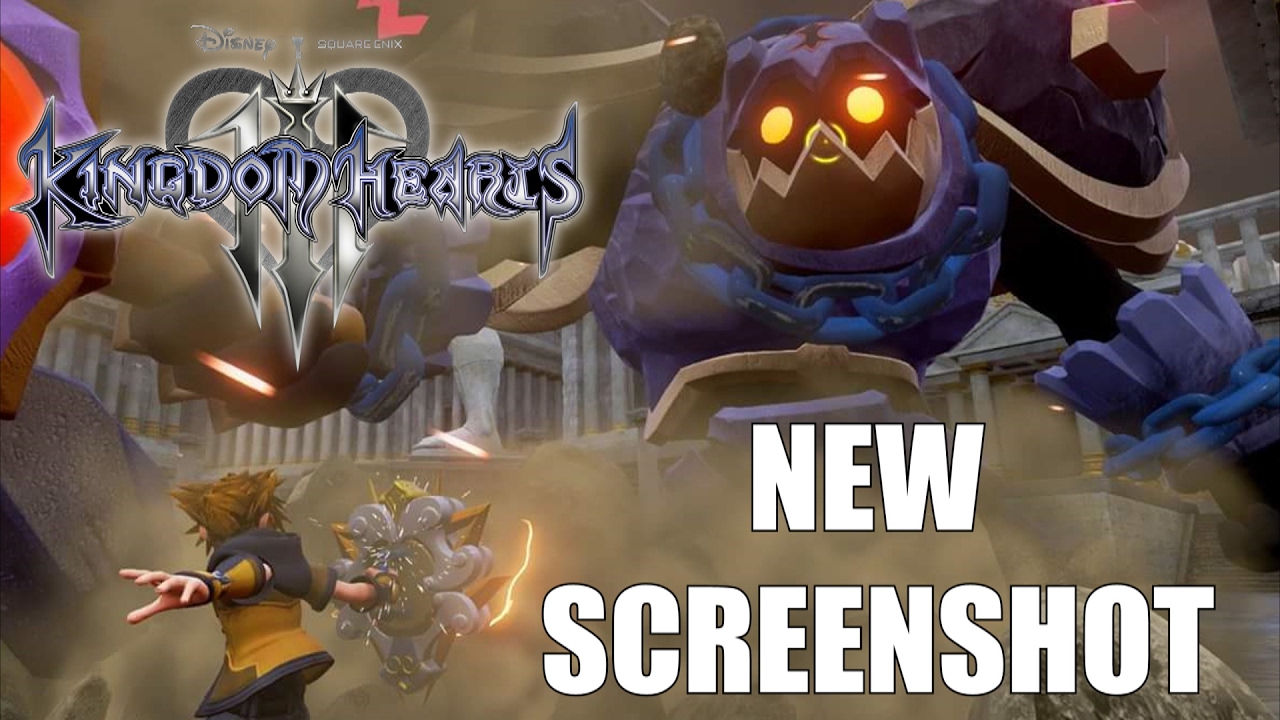 NEW KINGDOM HEARTS 3 SCREENSHOT!!! NEW AREA, NEW HEARTLESS