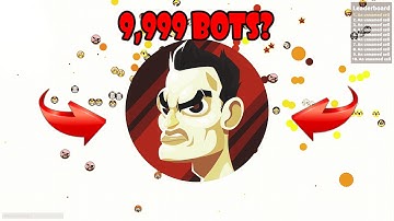 ***9,999 BOTS?//GAMEPLAY WITH BOTS//HACK AGAR.IO BOTS?***