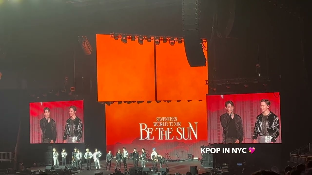 SEVENTEEN 세븐틴 BE THE SUN TOUR NEW YORK 2022.09.01: 2ND MENT PT 1 [fancam 직캠]