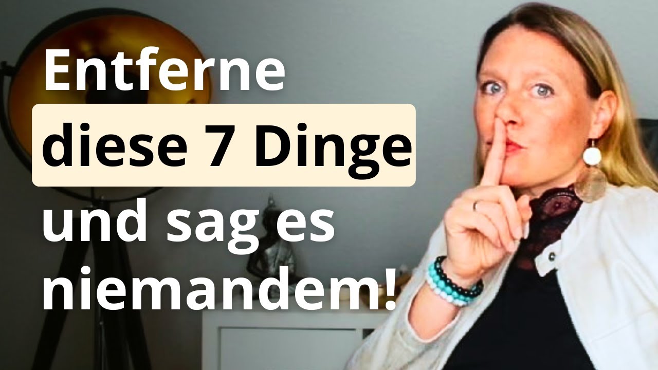 7 Dinge, die du heimlich aus deinem Leben entfernen musst, um glücklich zu werden!