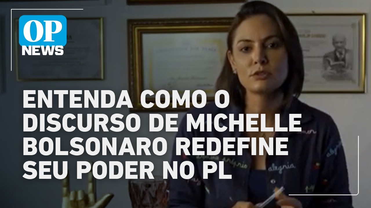 Entenda como o discurso de Michelle Bolsonaro redefine seu poder no PL | OP NEWS