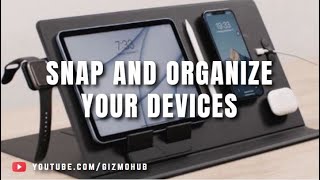 MOFT SMART DESK MAT : SNAP STAND AND ORGANIZE ALL YOUR DEVICES | Kickstarter | Gizmo Hub