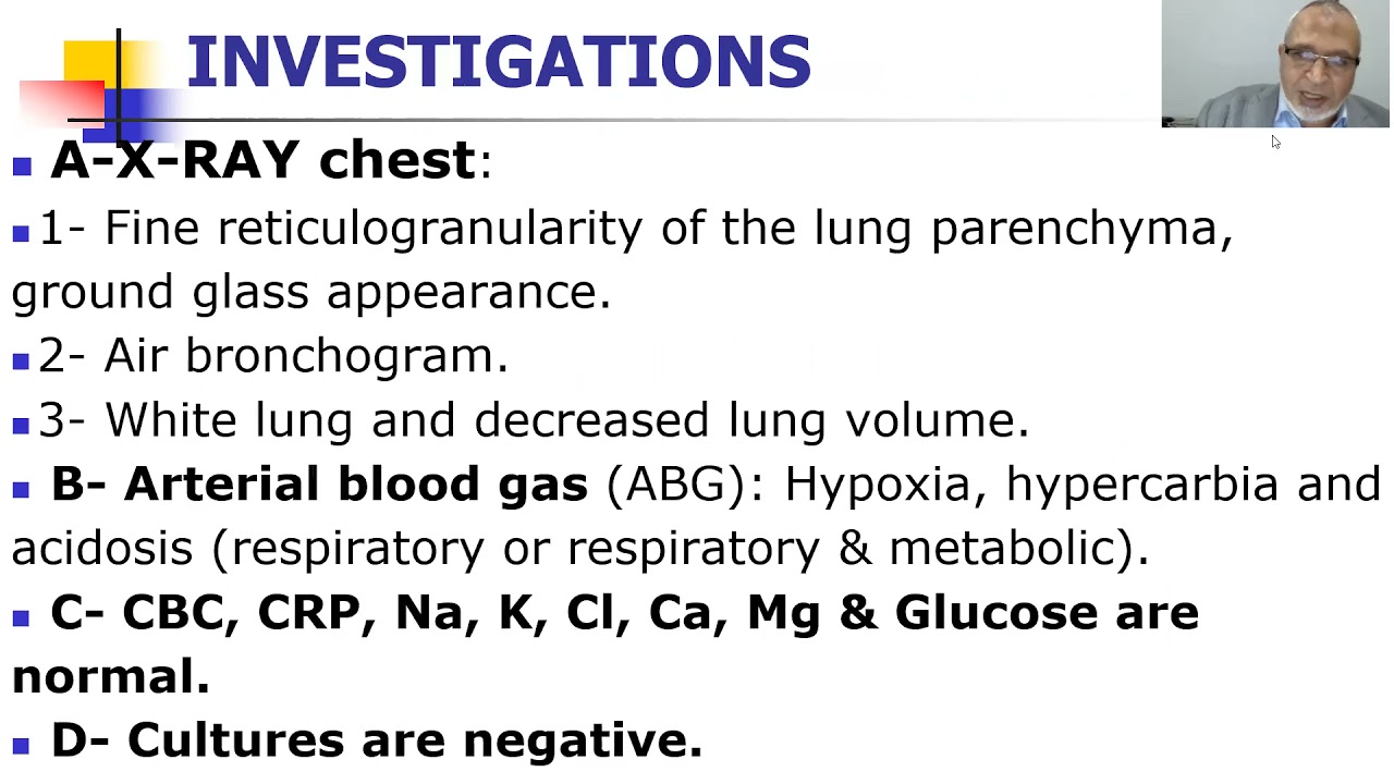 RESPIRATORY DISTRESS SYNDROME