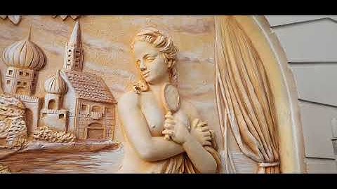 Tranh phù điêu đẹp |Classic mural sculpture 09.6518.6519