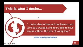 Access Intimacy, Forced Intimacy, and Disability Experiences - September 11, 2023