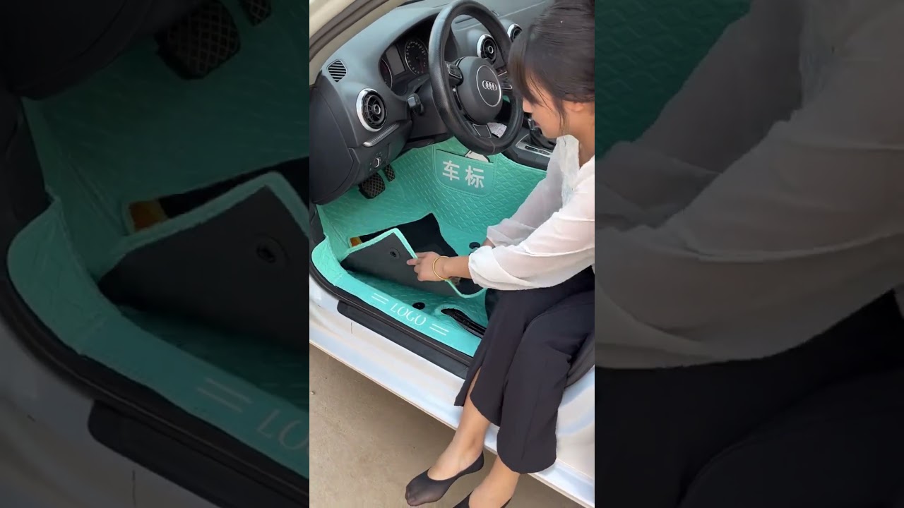 How to install the long rabbit fur seat cover🚗？ - Muchkey shows you