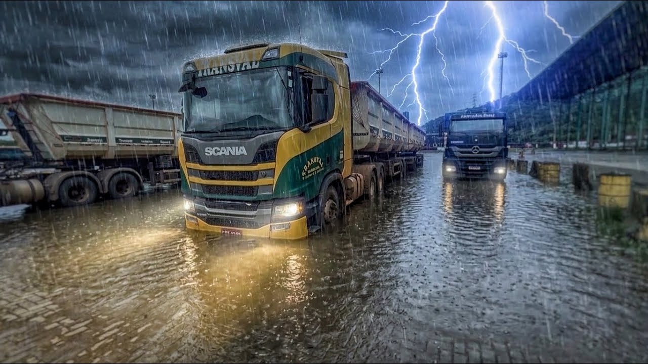 FORTE CHUVA CAUSOU ALAGAMENTO NO PORTO 🌧️
