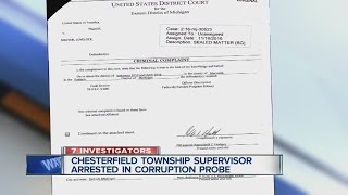 Chesterfield Township Supervisor arrested in corruption probe