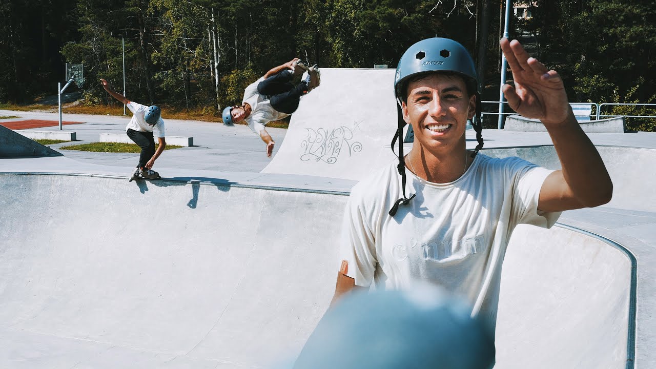 MY FIRST OFFICIAL SKATE SESSION ON THEM SKATES! | VLOG 63