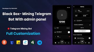 Black Box telegram Mini App Bot full source code with admin panel screenshot 5
