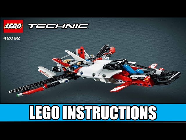 symptom blanding maskine LEGO Instructions | Technic | 42092 | Concept Plane - YouTube