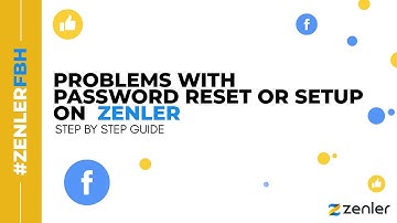 #ZenlerFBH - Password Reset Problems