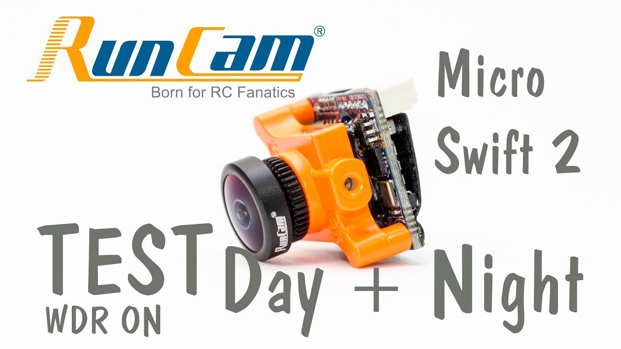 FPV camera - RunCam Micro Swift 2 TEST - YouTube