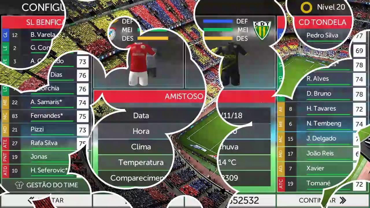 BENFICA VS TONDELA GAME FTS - YouTube