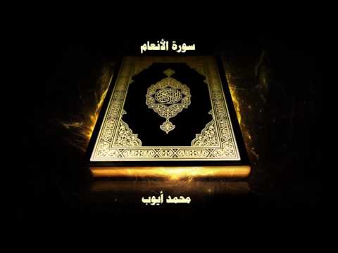 سورة الأنعام بصوت القارئ محمد أيوب