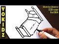 How to draw a BED easy for kids How to draw a BED easy for kids